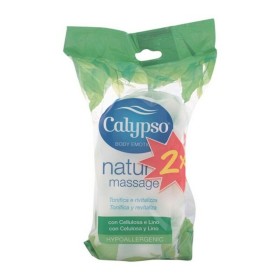 Éponge Corporelle Natur Massage Calypso Esponja Calypso (2 pcs) de Calypso, Éponges - Réf : S0543714, Prix : 3,47 €, Remise : %