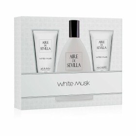 Set mit Damenparfüm Aire Sevilla White Musk 3 Stücke von Aire Sevilla, Sets - Ref: S05103472, Preis: 17,01 €, Rabatt: %