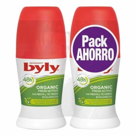 Desodorizante Roll-On Organic Extra Fresh Activo Byly (2 uds) de Byly, Desodorizantes - Ref: S0553999, Preço: 4,56 €, Descont...