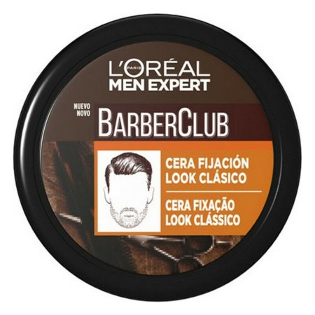 Cera de Fixação Suave Men Expert Barber Club L'Oreal Make Up (75 ml) de L'Oreal Make Up, Mástique, argila e cera - Ref: S0571...