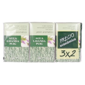 Sabonete de Mãos Agua Lavanda Puig Agua Lavanda 142-0350 (3 pcs) 3 Peças de Agua Lavanda, Barras de sabão e sabonete líquido ...