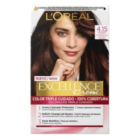 Teinture permanente Excellence L'Oréal Paris Excellence 4.15 Chatain foncé Nº 9.0-rubio muy claro Nº 8.0-rubio claro 192 ml d...