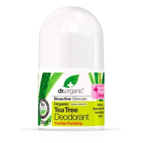 Desodorizante Roll-On Dr.Organic DR00145 Árvore-do-chá 50 ml de Dr.Organic, Desodorizantes - Ref: S0582117, Preço: 10,32 €, D...