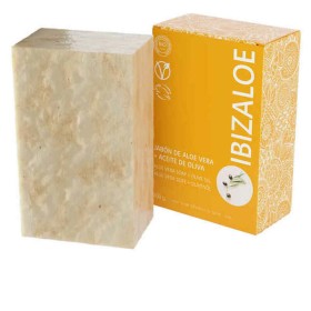 Soap Cake Ibizaloe Olive Oil 100 g by Ibizaloe, Soap bars - Ref: S0582349, Price: 11,98 €, Discount: %