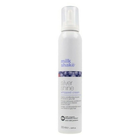 Après-shampooing mousse Milk Shake Silver Shine Cheveux blonds Cheveux gris (200 ml) de Milk Shake, Mousses - Réf : S0584146,...