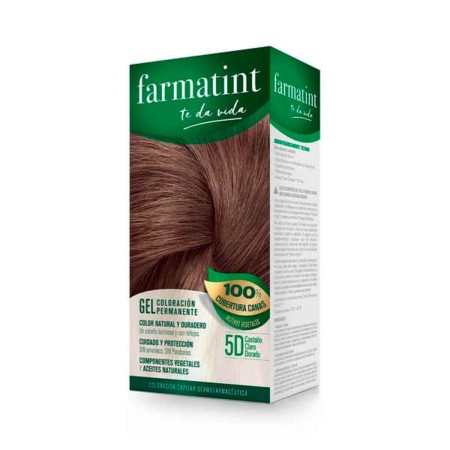 Tinta Permanente Farmatint 5d- Castanho Claro Dourado de Farmatint, Coloração permanente - Ref: S0584526, Preço: 15,28 €, Des...