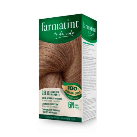 Tintura Permanente Farmatint 6n-Biondo Scuro di Farmatint, Colore permanente - Rif: S0584531, Prezzo: 15,28 €, Sconto: %