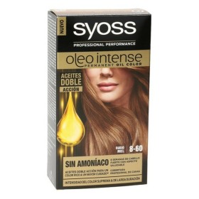 Permanent Dye Syoss Olio Intense Ammonia-free Nº 8,60 Honey Blonde by Syoss, Permanent Colour - Ref: S0585346, Price: 5,89 €,...