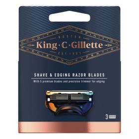 Nachladen für Lametta King C Gillette Gillette King (3 uds) von Gillette, Herren - Ref: S0585405, Preis: 10,13 €, Rabatt: %