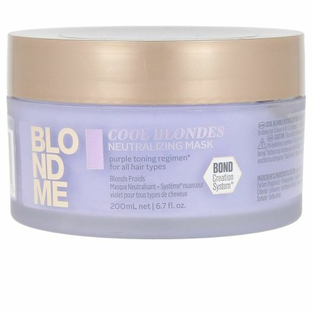 Máscara Capilar Blondme Cool Blondes Schwarzkopf 2631948 200 ml (200 ml) de Schwarzkopf, Máscaras - Ref: S0596274, Preço: 18,...