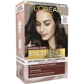 Permanent Dye L'Oreal Make Up Excellence Dark Brown by L'Oreal Make Up, Permanent Colour - Ref: S0596780, Price: 12,56 €, Dis...