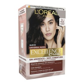 Tinte sin Amoniaco L'Oreal Make Up Excellence 2u-darkest brunette de L'Oreal Make Up, Coloración permanente - Ref: S0596781, ...