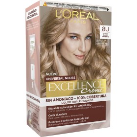 Permanent Dye L'Oréal Paris Excellence Nº 8.0-rubio claro by L'Oréal Paris, Permanent Colour - Ref: S0596783, Price: 10,58 €,...