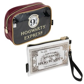 Reise-Toilettentasche Harry Potter 2 Stücke (24 x 17 x 7,5 cm) von Harry Potter, Kosmetikkoffer - Ref: S0734666, Preis: 10,99...