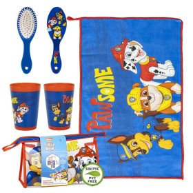 Set de Aseo Infantil para Viaje The Paw Patrol Azul 23 x 15 x 8 cm 4 Piezas de The Paw Patrol, Neceseres de viaje - Ref: S074...