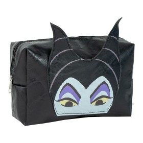 Travel Vanity Case Disney Maleficent Black 23 x 15 x 9 cm by Disney, Cosmetic Cases - Ref: S0740412, Price: 8,46 €, Discount: %