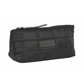 Nécessaire Escolar Moos Negro Preto Acolchoado 23 x 12 x 8 cm de Moos, Estojo de viagem - Ref: S2441263, Preço: 13,18 €, Desc...