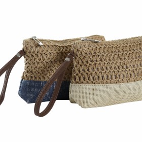 Trousse de toilette DKD Home Decor Fibre Jaune Bleu Blanc Rouge Beige 20 x 5 x 15 cm (4 Pièces) de DKD Home Decor, Vanity - R...