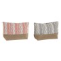 Neceser de Viaje Home ESPRIT Gris Coral 25 x 7 x 15 cm (2 Unidades) de Home ESPRIT, Neceseres de viaje - Ref: S3055461, Preci...