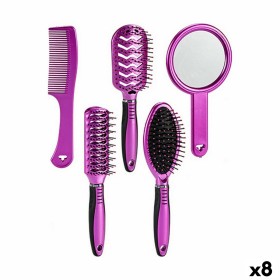 Set de peines/cepillos Morado Plástico (8 Unidades) de Berilo, Cepillos para el pelo - Ref: S3624490, Precio: 61,90 €, Descue...