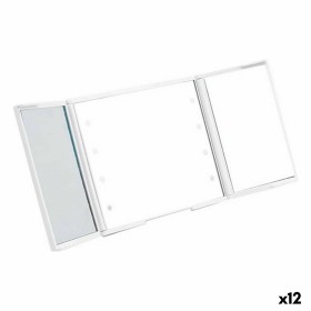 Pocket Mirror LED Light White ABS 1,5 x 9,5 x 11,5 cm (12 Units) by Berilo, Compact Mirrors - Ref: S3624988, Price: 62,12 €, ...