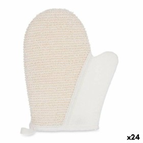 Gant de toilette Blanc Beige (24 Unités) de Berilo, Gants exfoliants - Réf : S3629101, Prix : 33,86 €, Remise : %