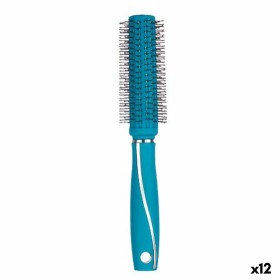 Round Brush Green Silicone Plastic (12 Units) by Berilo, Hairbrushes - Ref: S3631749, Price: 20,51 €, Discount: %