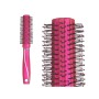 Round Brush Fuchsia Silicone Plastic (12 Units) by Berilo, Hairbrushes - Ref: S3631750, Price: 19,54 €, Discount: %