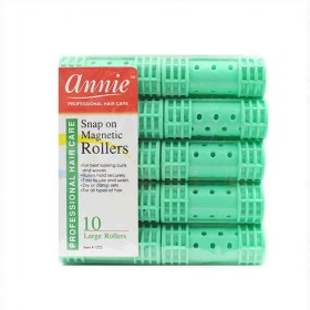 Hair rollers Annie Large Green (10 uds) by Annie, Rollers - Ref: S4242537, Price: 5,24 €, Discount: %