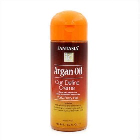 Crème stylisant Fantasia IC Argan Oil Curl Cheveux bouclés (183 ml) de Fantasia IC, Soins des cheveux et du cuir chevelu - Ré...