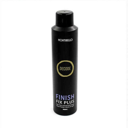 Hairspray Without Gas Decode Finish Fix Plus Montibello (250 ml) by Montibello, Hair Sprays - Ref: S4248076, Price: 16,07 €, ...