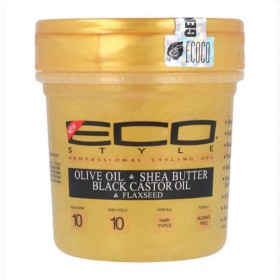 Cire Eco Styler Styling Gel Gold (236 ml) de Eco Styler, Crèmes, argiles et cires - Réf : S4248631, Prix : 5,99 €, Remise : %