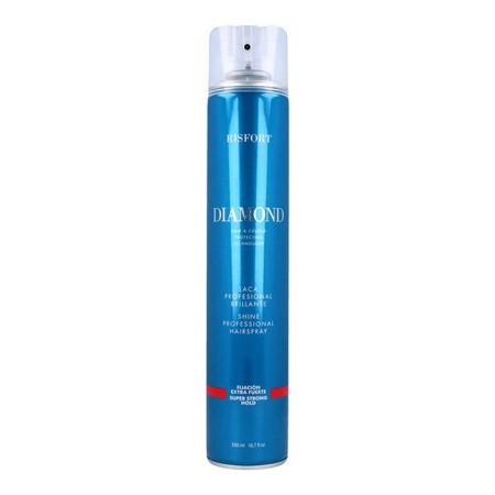 Lacca Fissaggio Extraforte Diamond Risfort 69888 (500 ml) di Risfort, Lacche e spray per capelli - Rif: S4252676, Prezzo: 5,1...