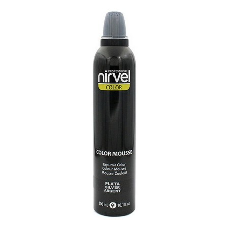 Mousse volumatrice Color Mousse Nirvel Argent (300 ml) de Nirvel, Mousses - Réf : S4253395, Prix : 8,89 €, Remise : %