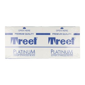 Lame Platinum Super Stainless Treet (100 uds) de Treet, Homme - Réf : S4253561, Prix : 6,74 €, Remise : %