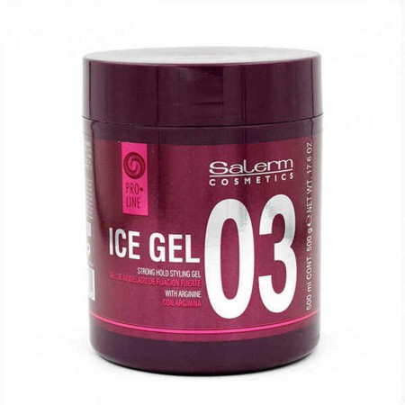 Fixateur fort pour cheveux Salerm Proline 03 Ice Gel Salerm 8420282038898 (200 ml) (200 ml) de Salerm, Gels - Réf : S4254088,...