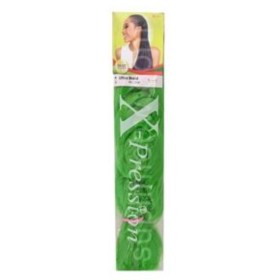 Hair extensions X-Pression    Green by X-Pression, Hair Extensions - Ref: S4254631, Price: 5,65 €, Discount: %