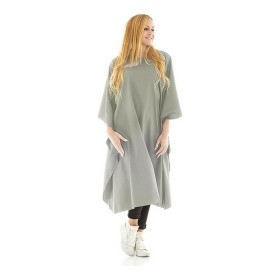 Hairdressing Cape Xanitalia Pro Capa Grey con botones (130 x 150 cm) by Xanitalia, Capes - Ref: S4254798, Price: 13,32 €, Dis...