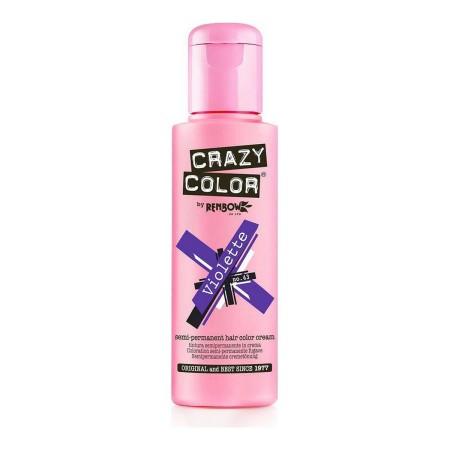 Teinture permanente Violette Crazy Color 002233 Nº 43 (100 ml) (100 ml) de Crazy Color, Coloration permanente - Réf : S425567...