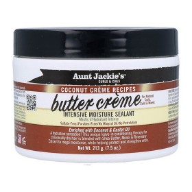 Creme Pentear Aunt Jackie's Curls & Coils Coconut Butter (213 g) de Aunt Jackie's, Cuidado do cabelo e do couro cabeludo - Re...