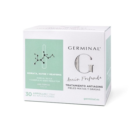 Concentrado Reafirmante Anti-idade Germinal Acción Profunda 1,5 ml de Germinal, Hidratantes - Ref: S05104973, Preço: 27,71 €,...