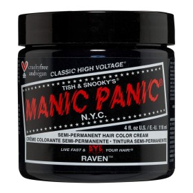 Tinta Permanente Classic Manic Panic ‎HCR 11007 raven (118 ml) de Manic Panic, Coloração permanente - Ref: S4256849, Preço: 9...