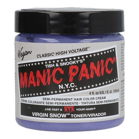 Tinte Permanente Classic Manic Panic Virgin Snow (118 ml) de Manic Panic, Coloración permanente - Ref: S4256868, Precio: 8,88...