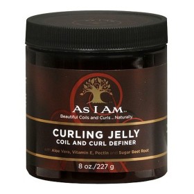 Crème pour Définir les Boucles As I Am Curly Jelly (227 g) de As I Am, Soins des cheveux et du cuir chevelu - Réf : S4257339,...