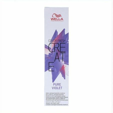 Demi-permanentes Färbemittel Wella Fresh Create Pure Violet (60 ml) von Wella, Tönungen - Ref: S4257890, Preis: 15,79 €, Raba...