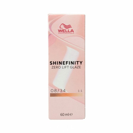 Coloration Permanente Wella Shinefinity Nº 08/34 (60 ml) de Wella, Coloration permanente - Réf : S4259086, Prix : 13,55 €, Re...