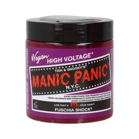 Coloration Semi-permanente Manic Panic Panic High Fuchsia Végane (237 ml) de Manic Panic, Coloration semi-permanente - Réf : ...