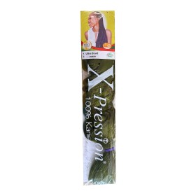 Hair extensions X-Pression Pression Marsh Green Synthetic by X-Pression, Hair Extensions - Ref: S4260782, Price: 5,65 €, Disc...