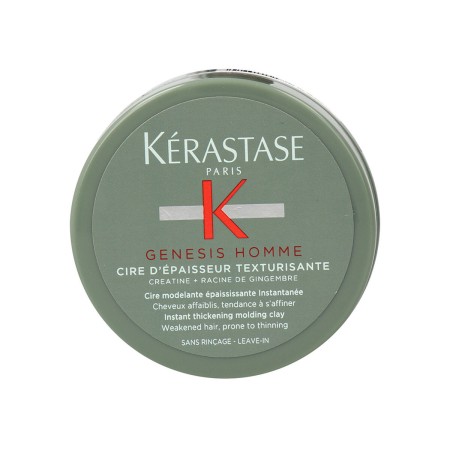 Cera Modeladora Kerastase Genesis Homme 75 ml de Kerastase, Mástique, argila e cera - Ref: S4261012, Preço: 33,59 €, Desconto: %