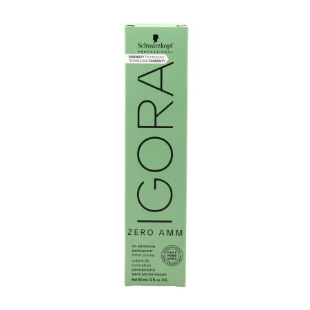 Dauerfärbung Schwarzkopf Igora Zero Amm Nº 4-6 Mittleres Kastanienbraun Schokolade 60 ml von Schwarzkopf, Farben - Ref: S4261...